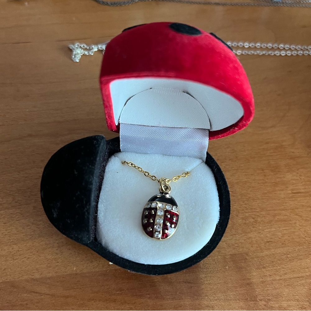Ladybug necklace